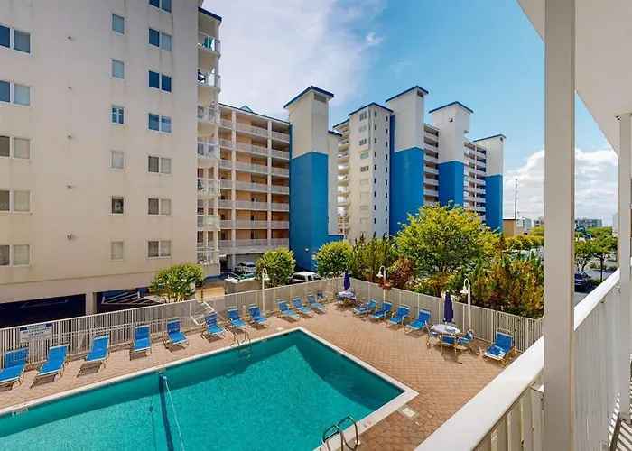Ocean Block With A Balcony Side Ocean View Ac Wifi & Shared Pool Ocean City